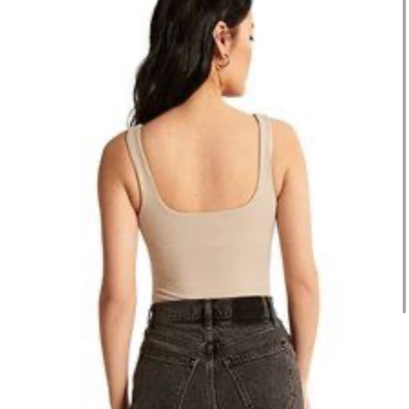 NWOT Abercrombie Seamless Corset Tank Bodysuit | Size M - Picture 3 of 6